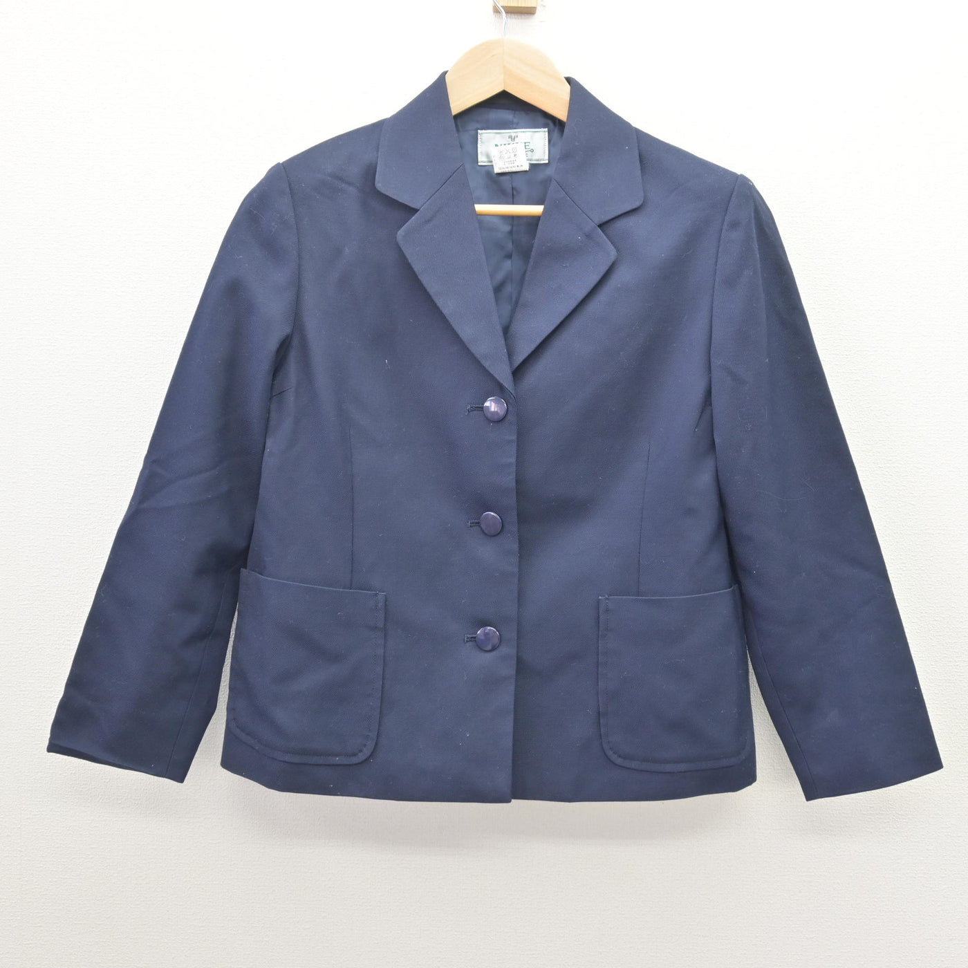 【中古】大阪府 河南高等学校 女子制服 2点 (ブレザー・スカート) sf121326