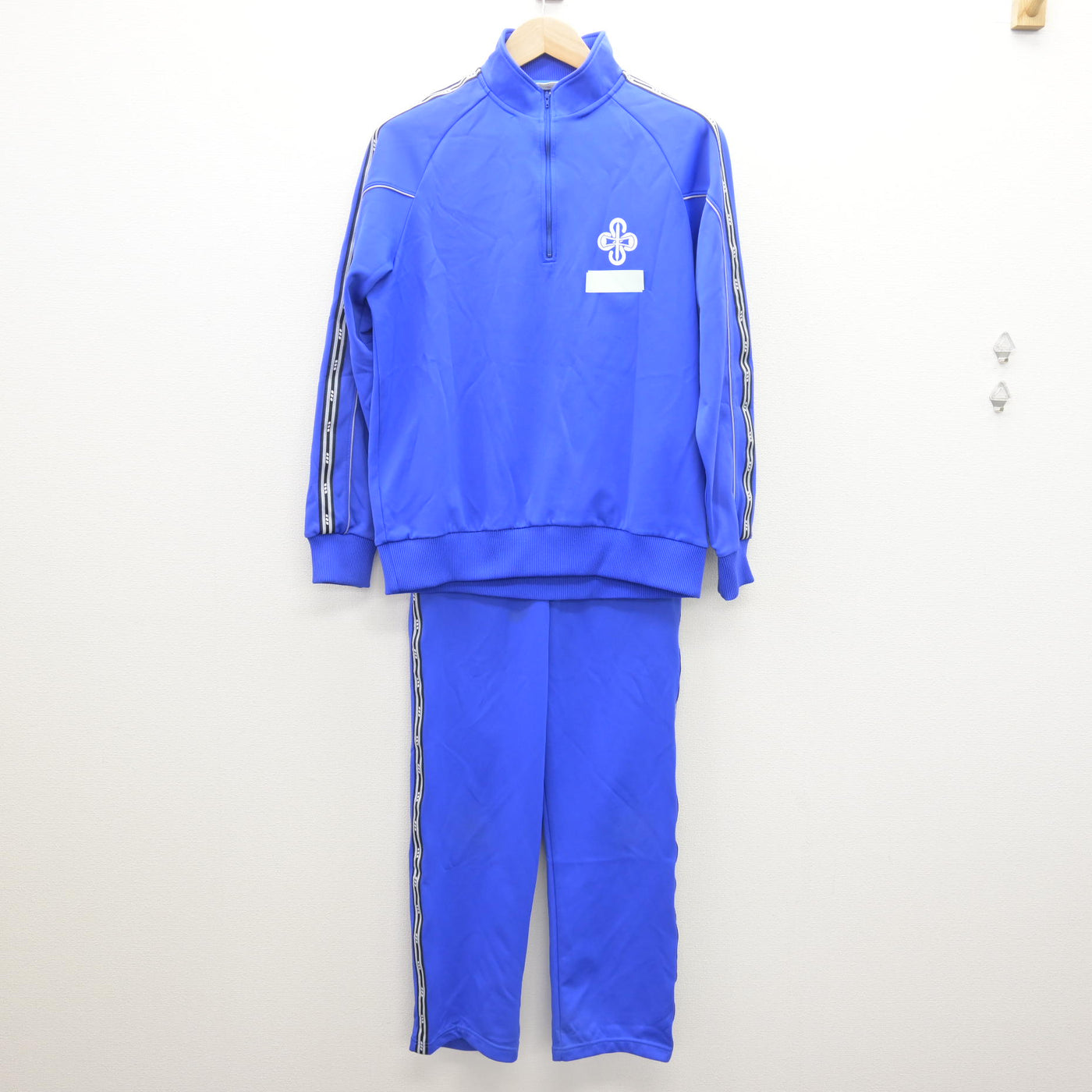 【中古】東京都 千寿桜堤中学校 女子制服 2点 (ジャージ 上・ジャージ 下) sf121350
