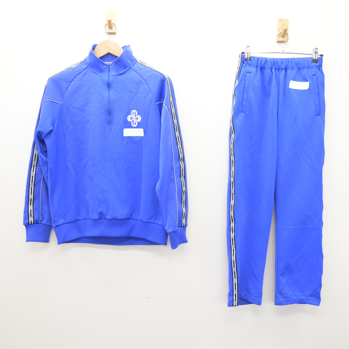 【中古】東京都 千寿桜堤中学校 女子制服 2点 (ジャージ 上・ジャージ 下) sf121350