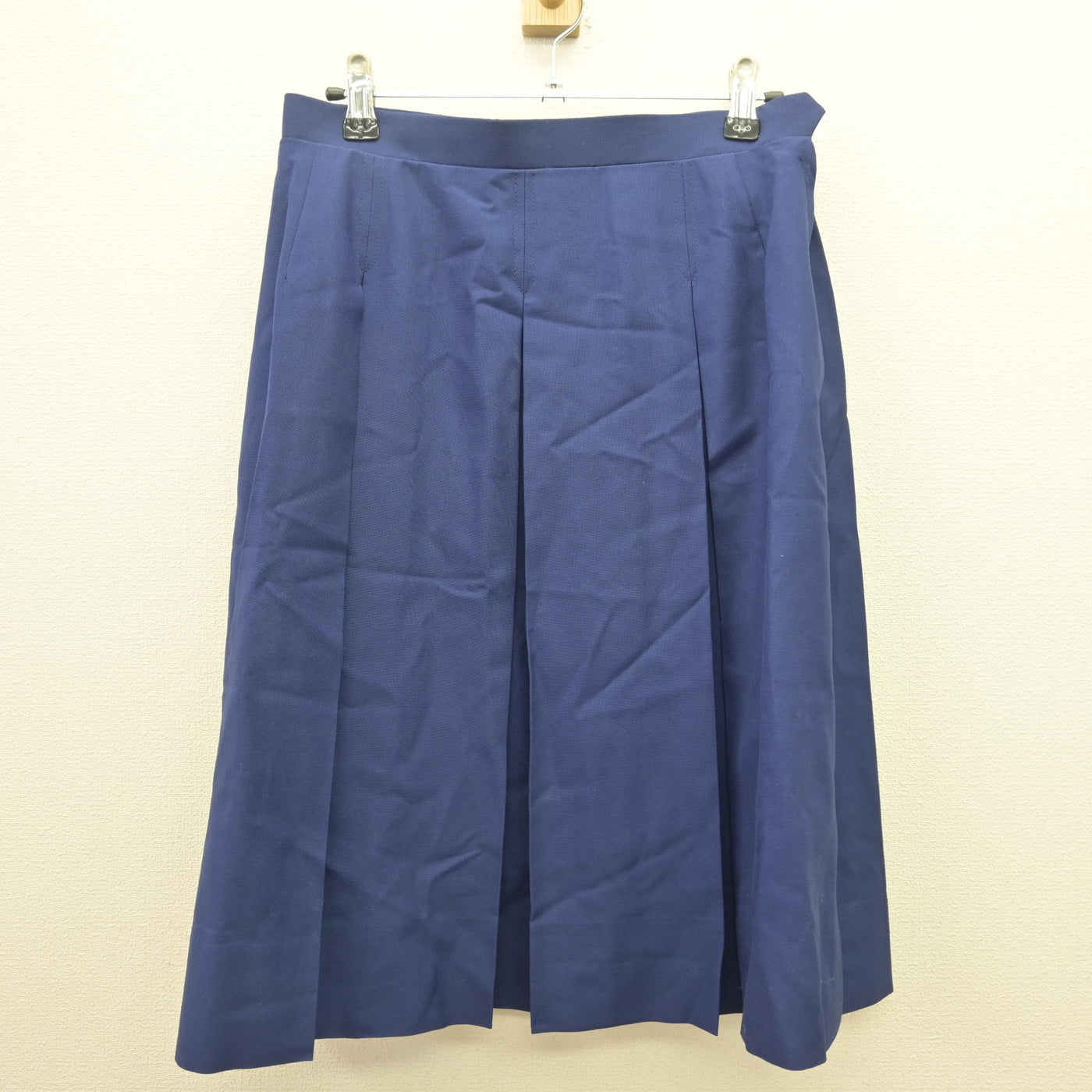 【中古】東京都 大森東中学校 女子制服 2点 (ベスト・スカート) sf121355