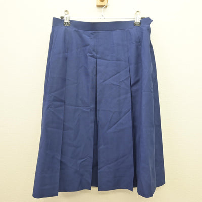【中古】東京都 大森東中学校 女子制服 2点 (ベスト・スカート) sf121355