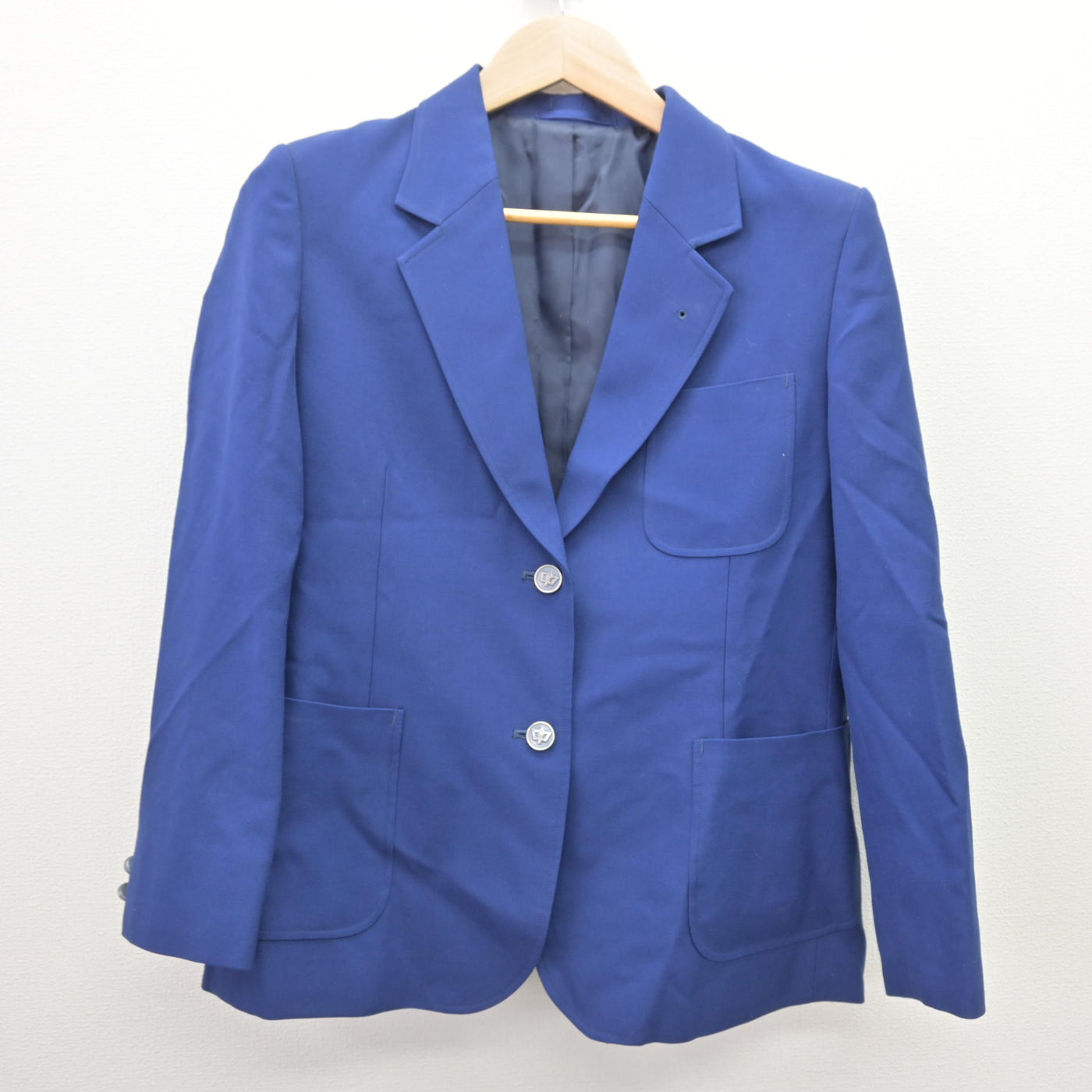 【中古】東京都 大森東中学校 女子制服 2点 (ブレザー・スカート) sf121356