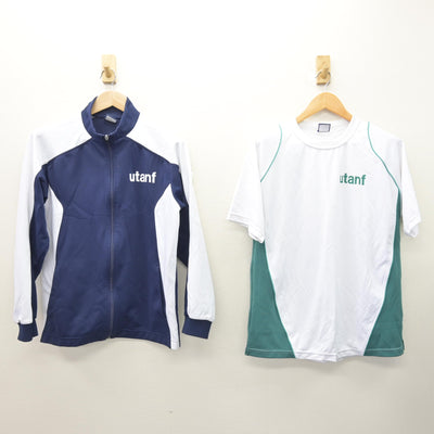 【中古】栃木県 宇都宮短期大学附属高等学校 女子制服 3点 (ジャージ 上・体操服 上・体操服 下) sf121386