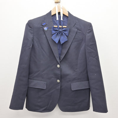 【中古】奈良県 国際高等学校 女子制服 5点 (ブレザー・スカート) sf121395