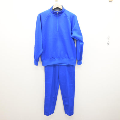 【中古】千葉県 山王中学校 女子制服 2点 (ジャージ 上・ジャージ 下) sf121399