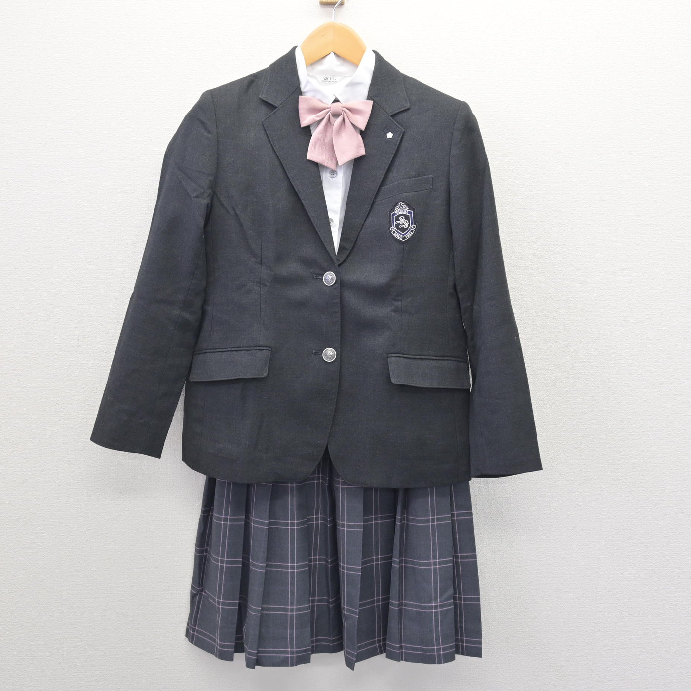 【中古】大阪府 大阪成蹊女子高等学校 女子制服 5点 (ブレザー・シャツ・スカート) sf121425