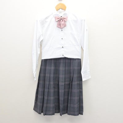 【中古】大阪府 大阪成蹊女子高等学校 女子制服 5点 (ブレザー・シャツ・スカート) sf121425