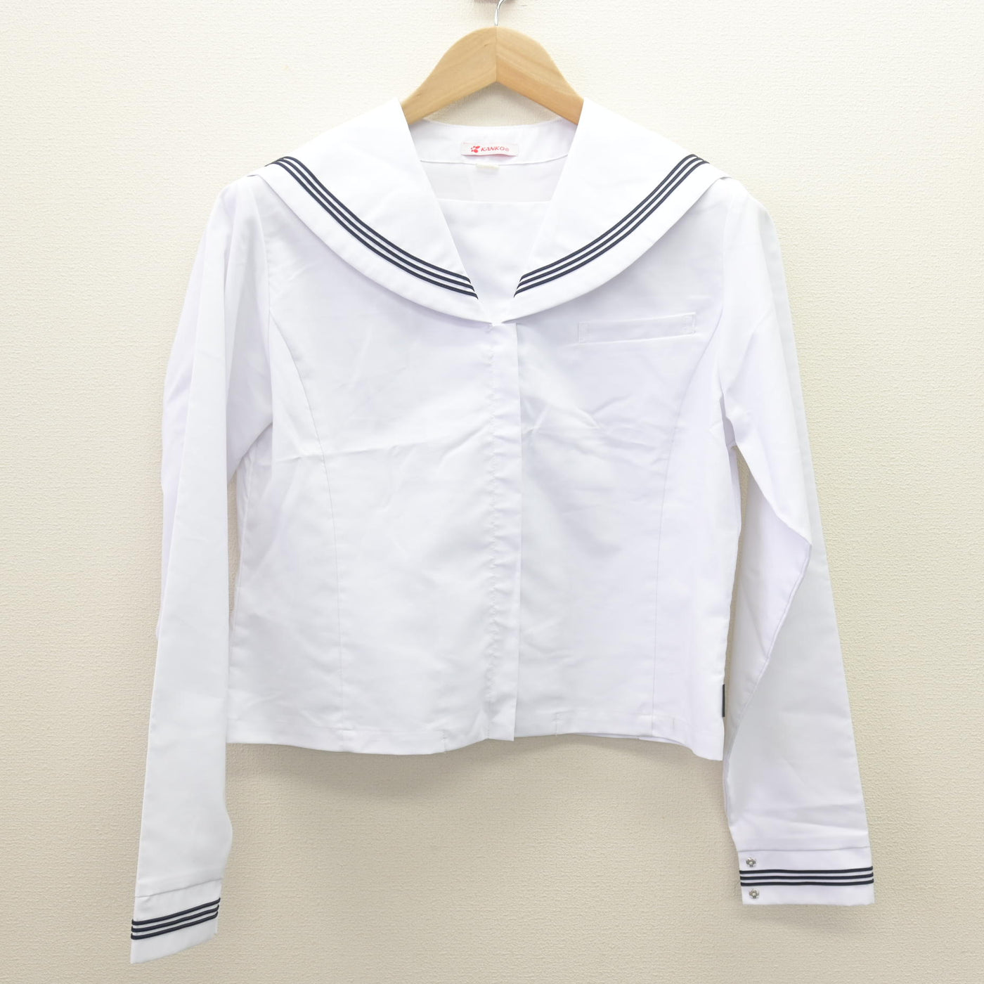 【中古】福井県 北陸高等学校 女子制服 2点 (セーラー服・セーラー服) sf121439