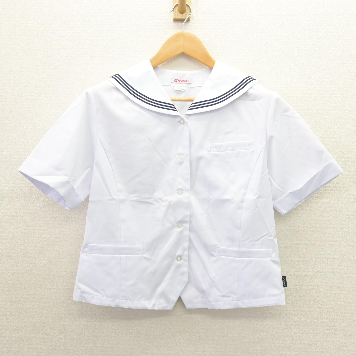 【中古】福井県 北陸高等学校 女子制服 2点 (セーラー服・セーラー服) sf121439