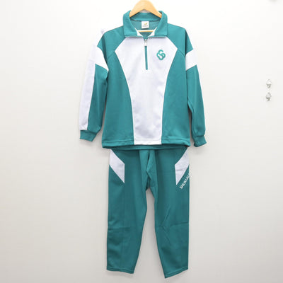 【中古】兵庫県 須磨学園夙川高等学校 女子制服 2点 (ジャージ 上・ジャージ 下) sf121443