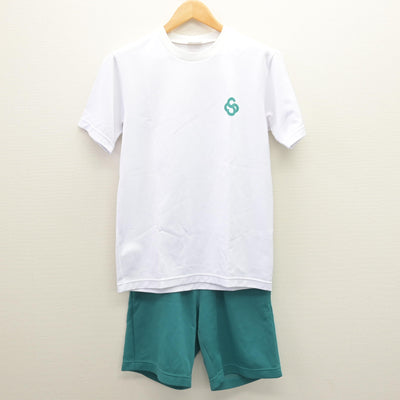 【中古】兵庫県 須磨学園夙川高等学校 女子制服 2点 (体操服 上・体操服 下) sf121444