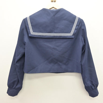 【中古】福岡県 多々良中央中学校 女子制服 3点 (セーラー服・ジャンパースカート) sf121448