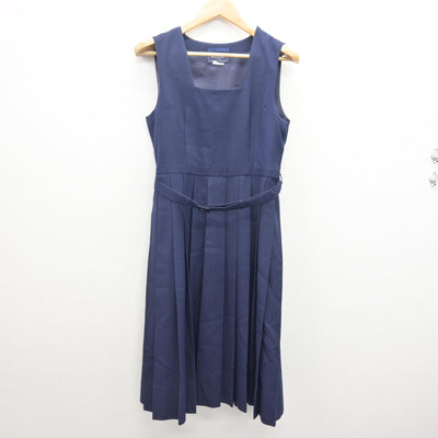 【中古】福岡県 多々良中央中学校 女子制服 3点 (セーラー服・ジャンパースカート) sf121448