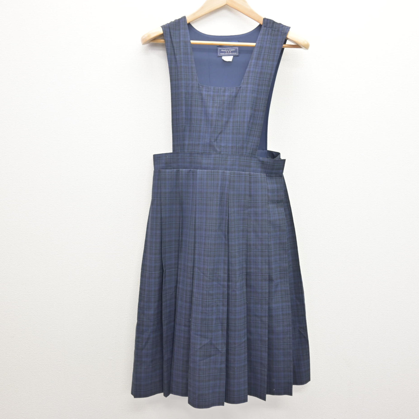 【中古】福岡県 多々良中央中学校 女子制服 1点 (ジャンパースカート) sf121449