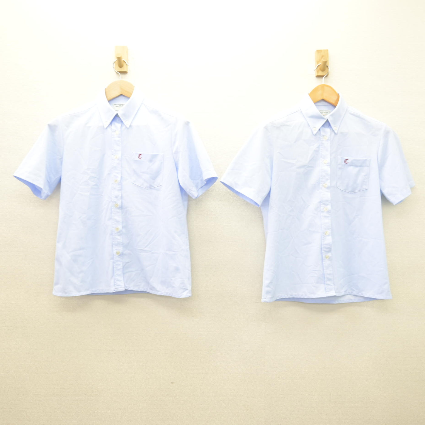 【中古】福岡県 筑前高等学校 女子制服 3点 (シャツ・スカート) sf121450