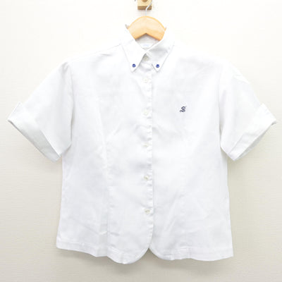 【中古】栃木県 作新学院高等学校 女子制服 2点 (ニットベスト・ブラウス) sf121456