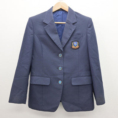 【中古】栃木県 真岡西中学校 女子制服 4点 (ブレザー・シャツ・スカート) sf121459