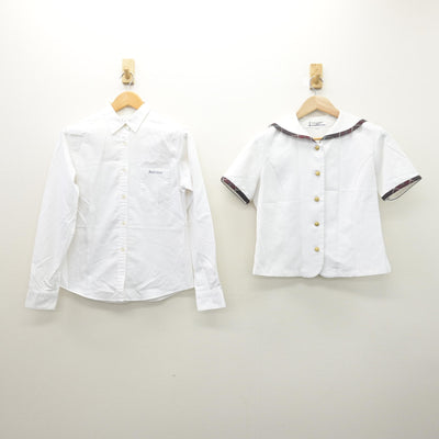 【中古】愛知県 清林館高等学校 女子制服 2点 (シャツ・セーラー服) sf121466