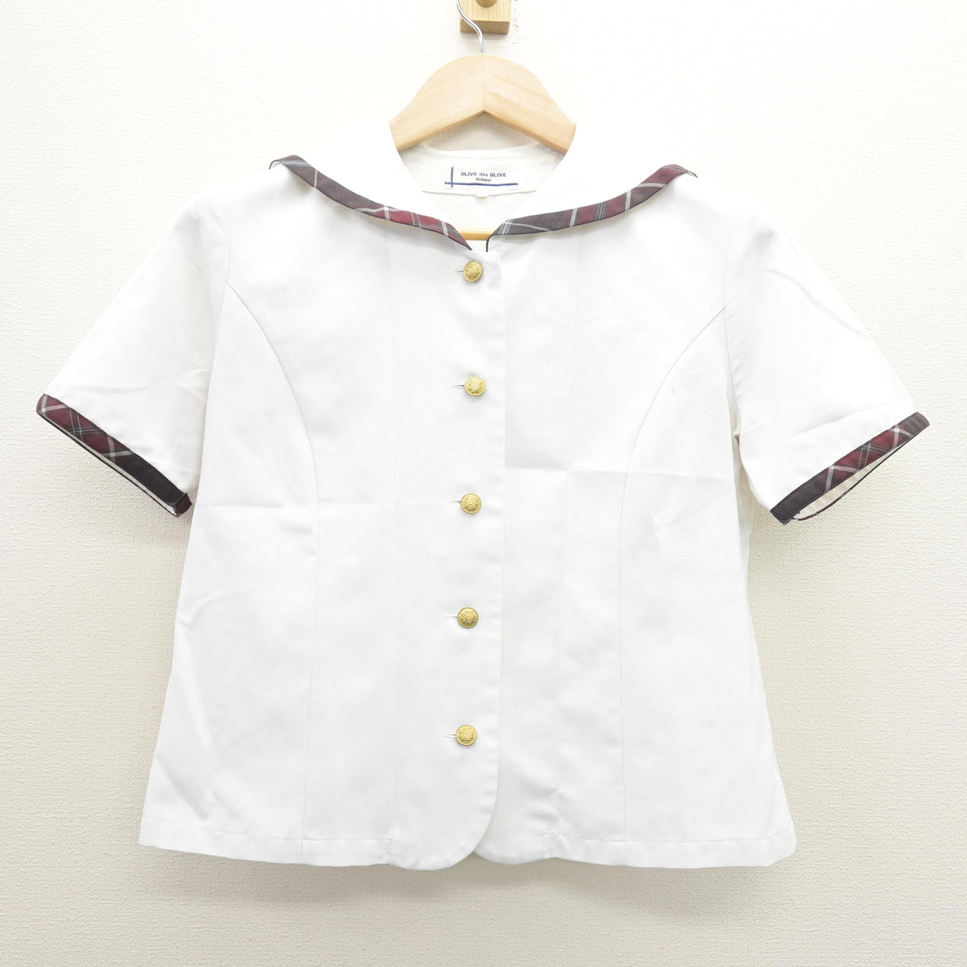 【中古】愛知県 清林館高等学校 女子制服 2点 (シャツ・セーラー服) sf121466