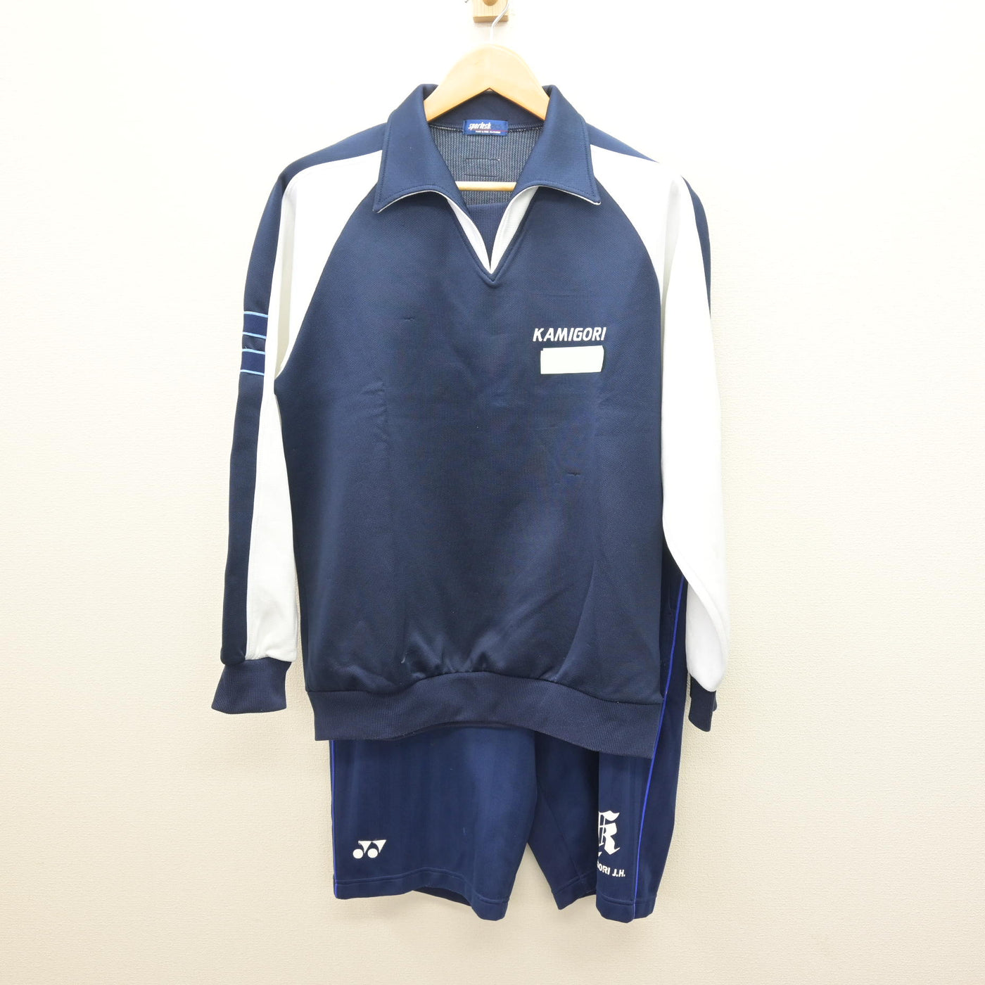 【中古】兵庫県 上郡中学校 女子制服 3点 (ジャージ 上・ジャージ 下・体操服 下) sf121505