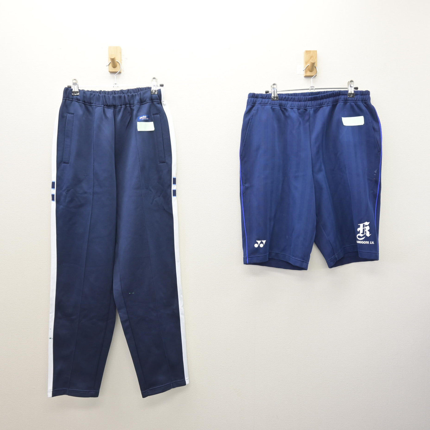 【中古】兵庫県 上郡中学校 女子制服 3点 (ジャージ 上・ジャージ 下・体操服 下) sf121505