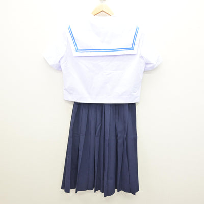 【中古】愛知県 岩成台中学校 女子制服 2点 (セーラー服・スカート) sf121515