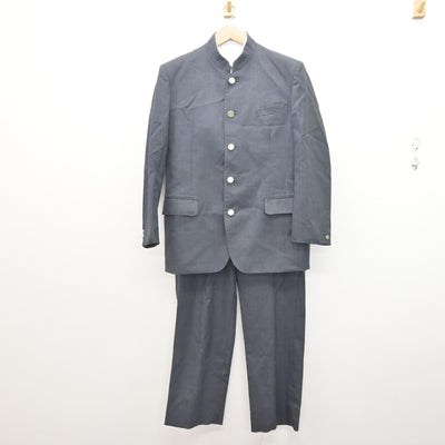 【中古】宮崎県 門川高等学校 男子制服 3点 (ブレザー・シャツ・ズボン) sf121533