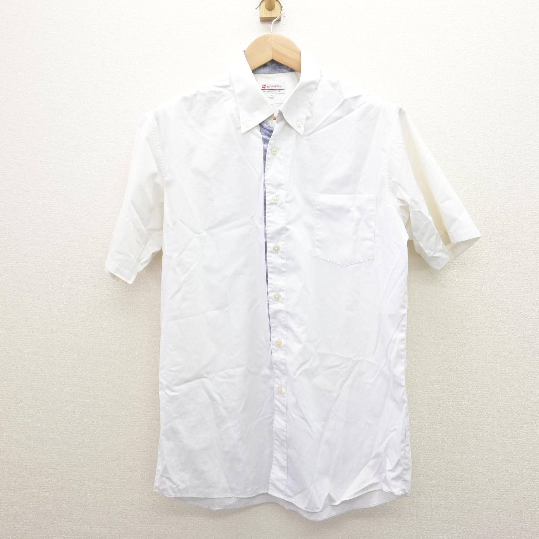 中古】宮崎県 門川高等学校 男子制服 2点 (シャツ・ズボン) sf121534 