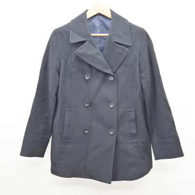 【中古】群馬県 樹徳高等学校 女子制服 1点 (コート) sf121541