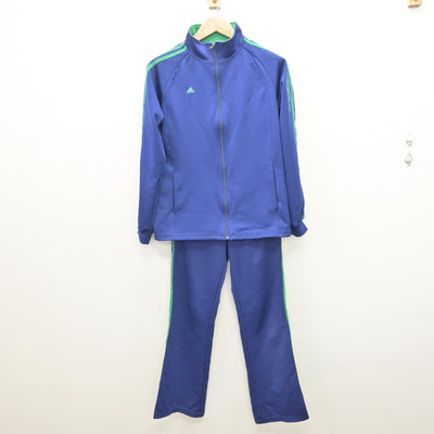 【中古】東京都 郁文館グローバル高等学校 女子制服 2点 (ジャージ 上・ジャージ 下) sf121545
