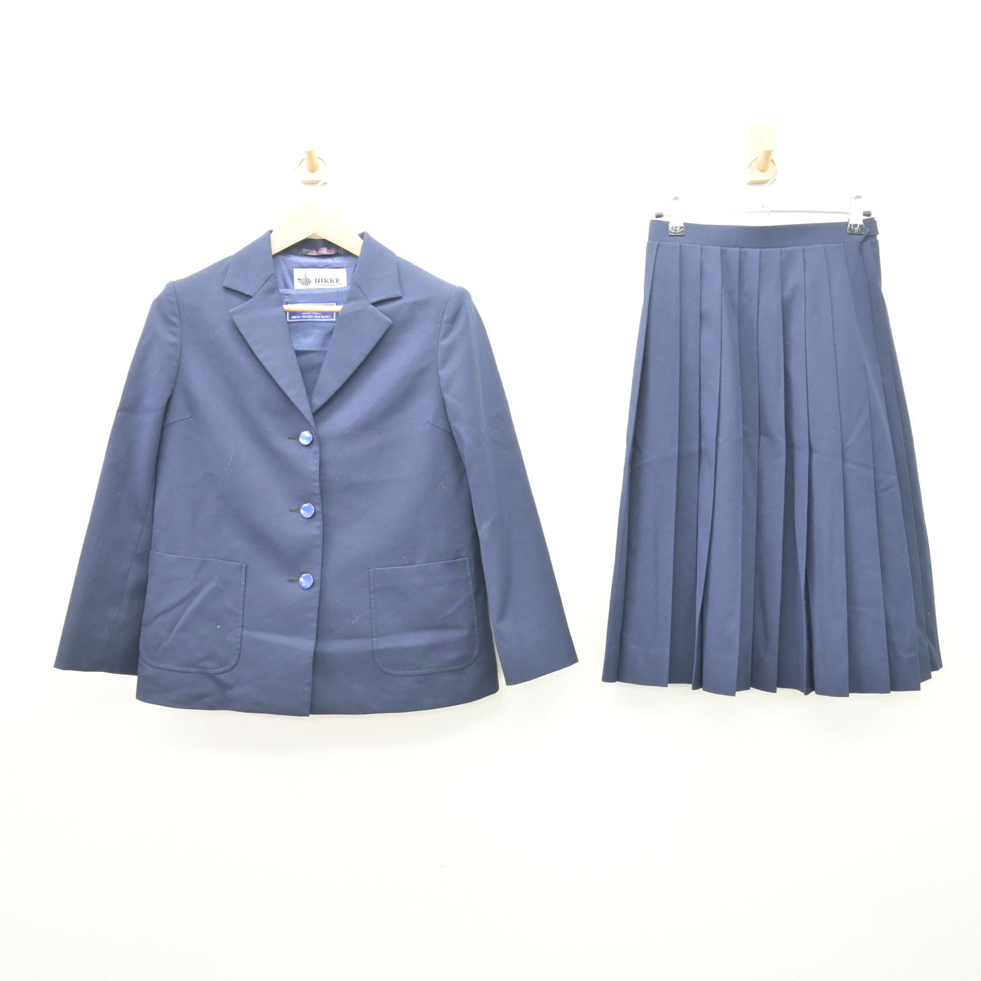 【中古】茨城県 下妻市立東部中学校 女子制服 3点 (ブレザー・ベスト・スカート) sf121547