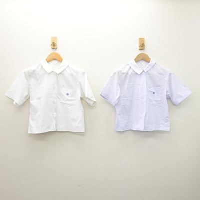 【中古】高知県 愛宕中学校 女子制服 3点 (シャツ・スカート) sf121555