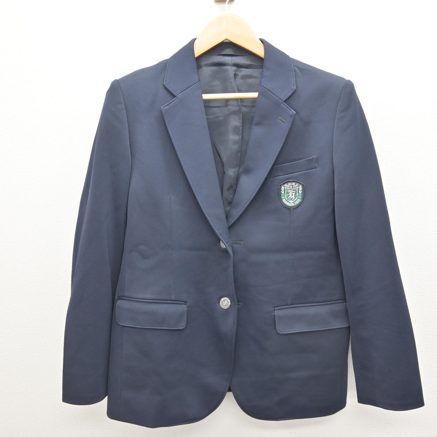 【中古】静岡県 広幡中学校 女子制服 3点 (ブレザー・スカート) sf121562