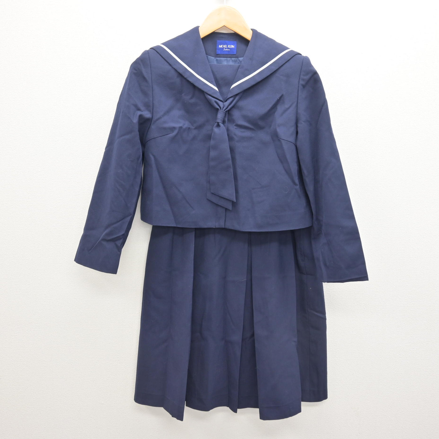 【中古】宮城県 五橋中学校 女子制服 3点 (セーラー服・スカート) sf121564