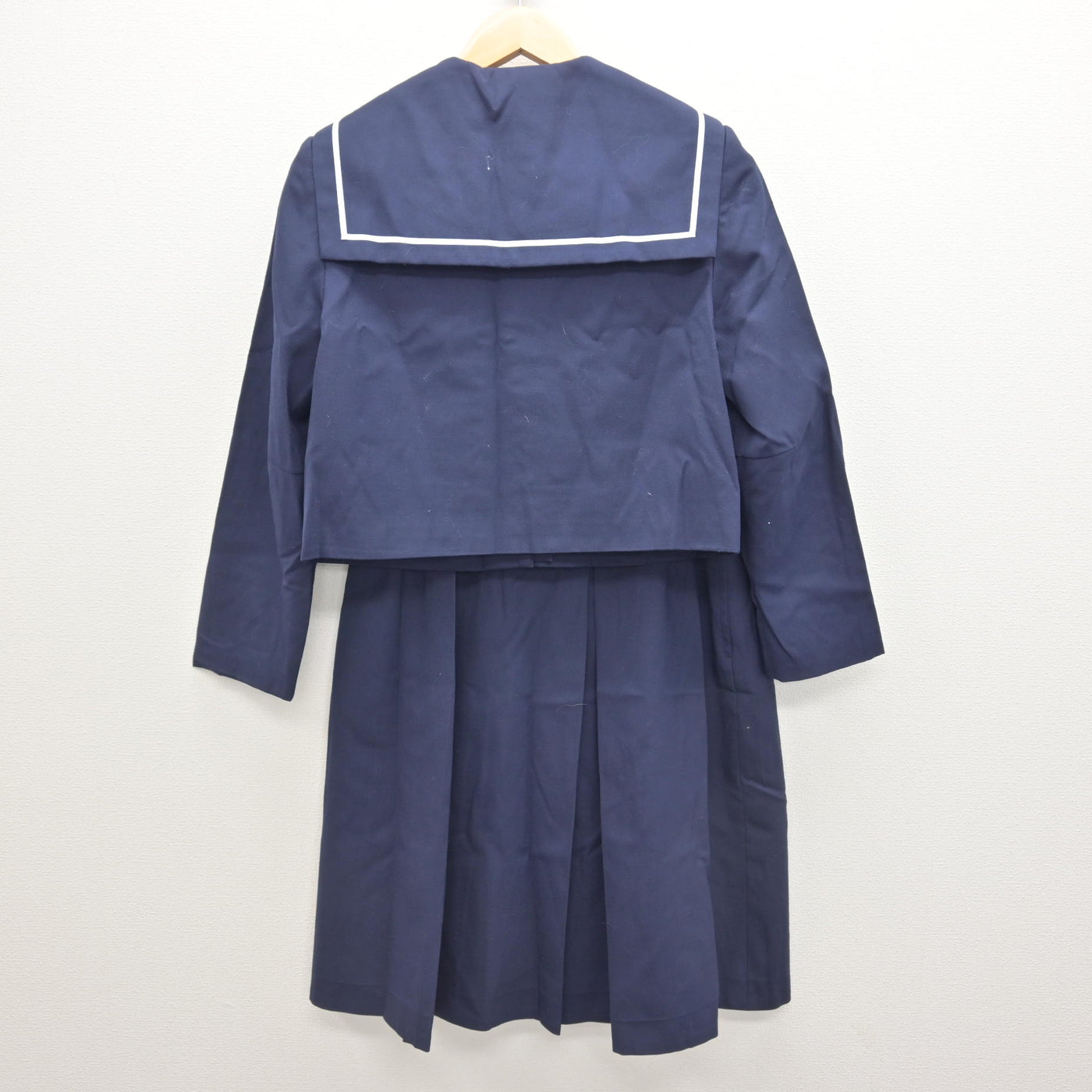 【中古】宮城県 五橋中学校 女子制服 3点 (セーラー服・スカート) sf121564