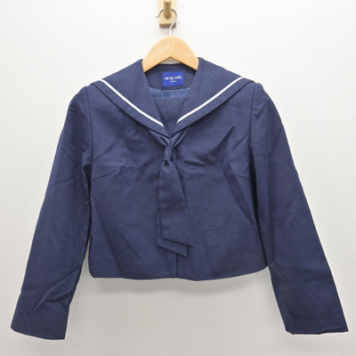 【中古】宮城県 五橋中学校 女子制服 3点 (セーラー服・スカート) sf121564