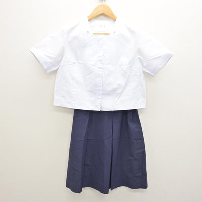 【中古】宮城県 五橋中学校 女子制服 2点 (セーラー服・スカート) sf121565