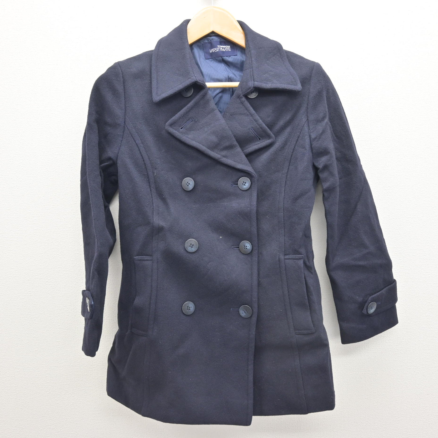 【中古】宮城県 五橋中学校 女子制服 1点 (コート) sf121569