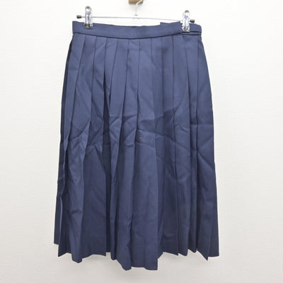 【中古】千葉県 柏中学校 女子制服 3点 (ベスト・シャツ・スカート) sf121578