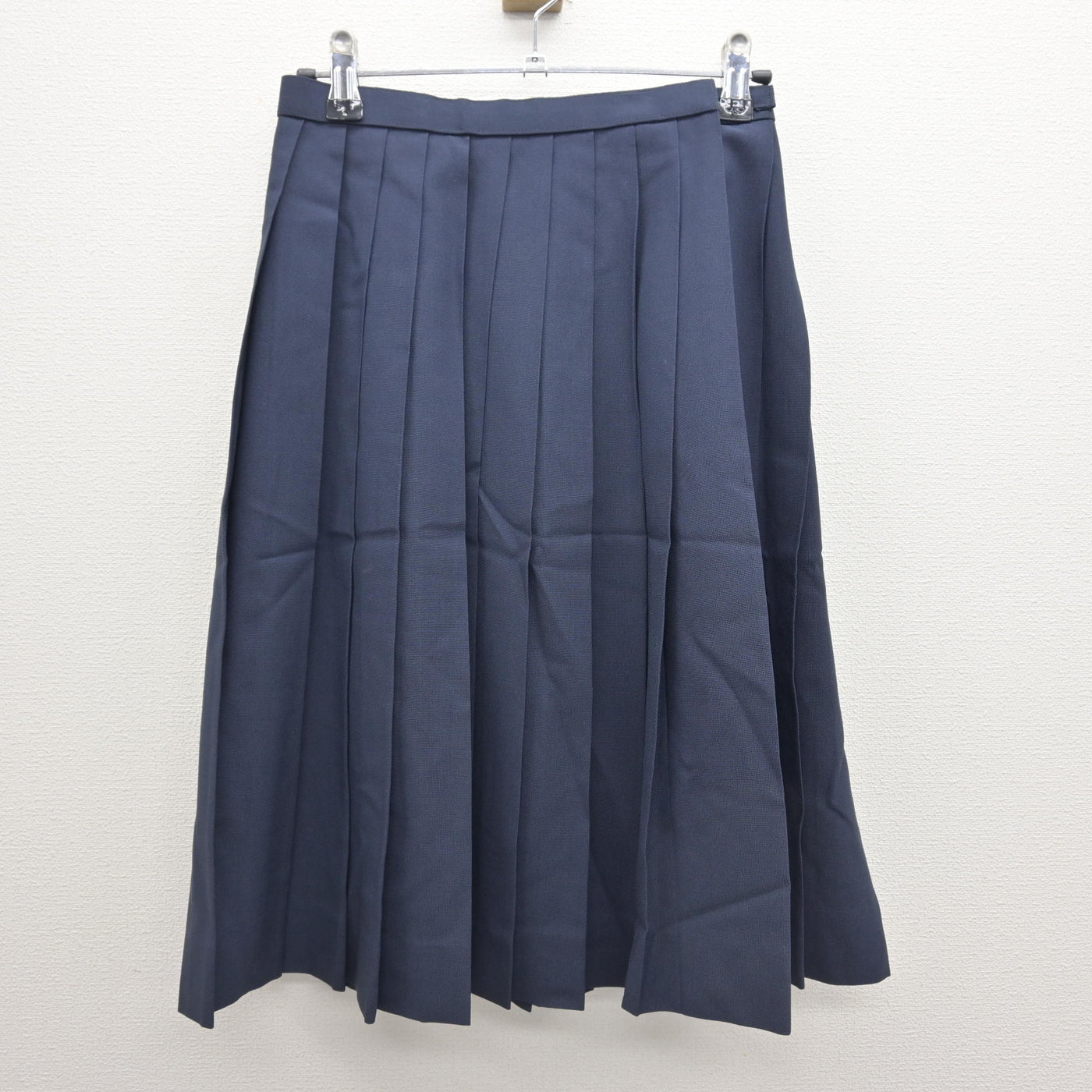 【中古】千葉県 柏中学校 女子制服 3点 (ベスト・シャツ・スカート) sf121579