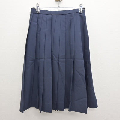 【中古】千葉県 柏中学校 女子制服 3点 (ベスト・シャツ・スカート) sf121579