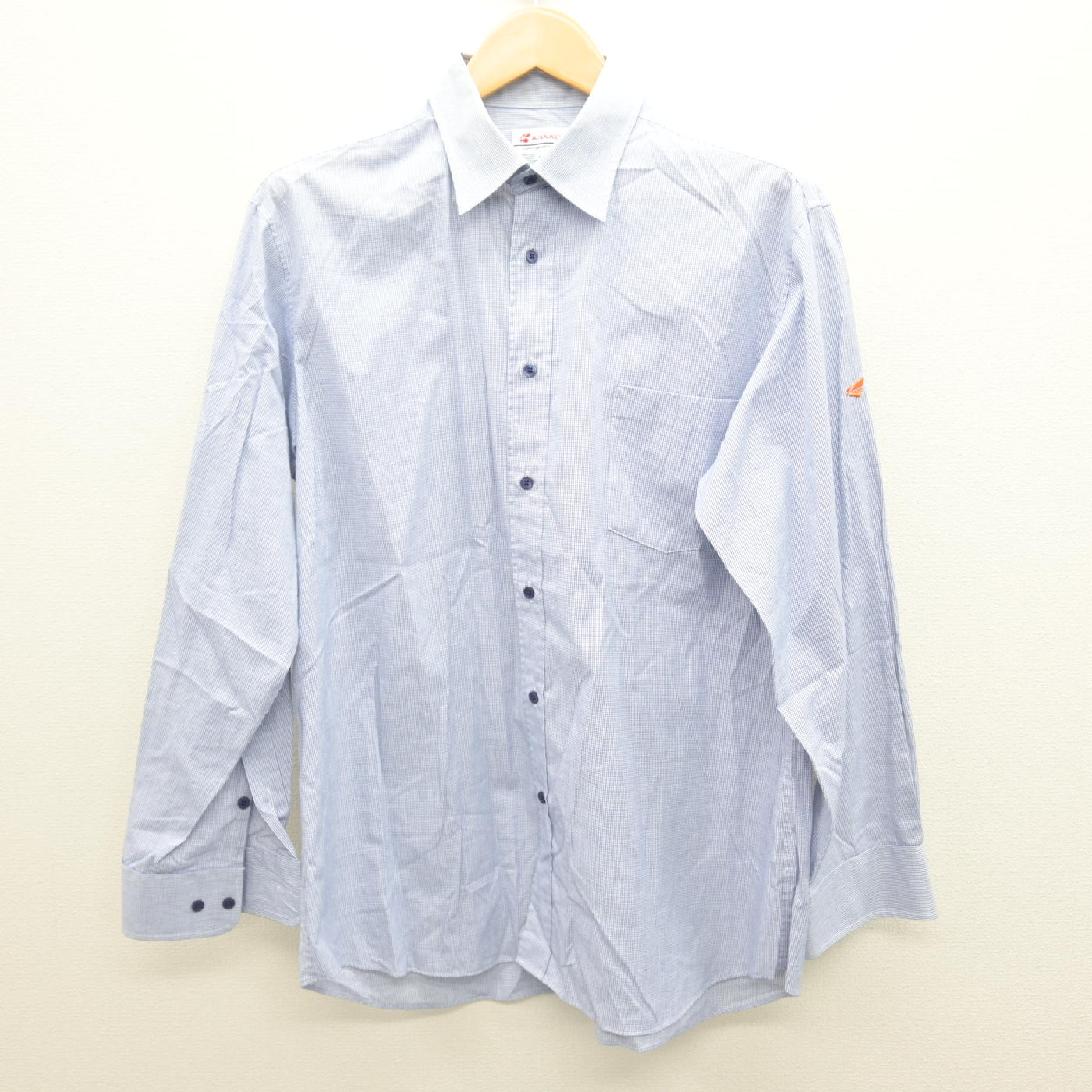 【中古】北海道 北海道科学大学高等学校 男子制服 2点 (ニット・シャツ) sf121581