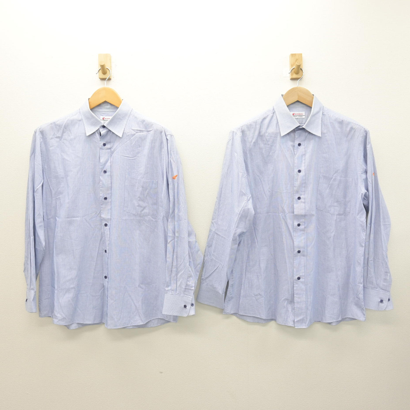 【中古】北海道 北海道科学大学高等学校 男子制服 2点 (シャツ) sf121582