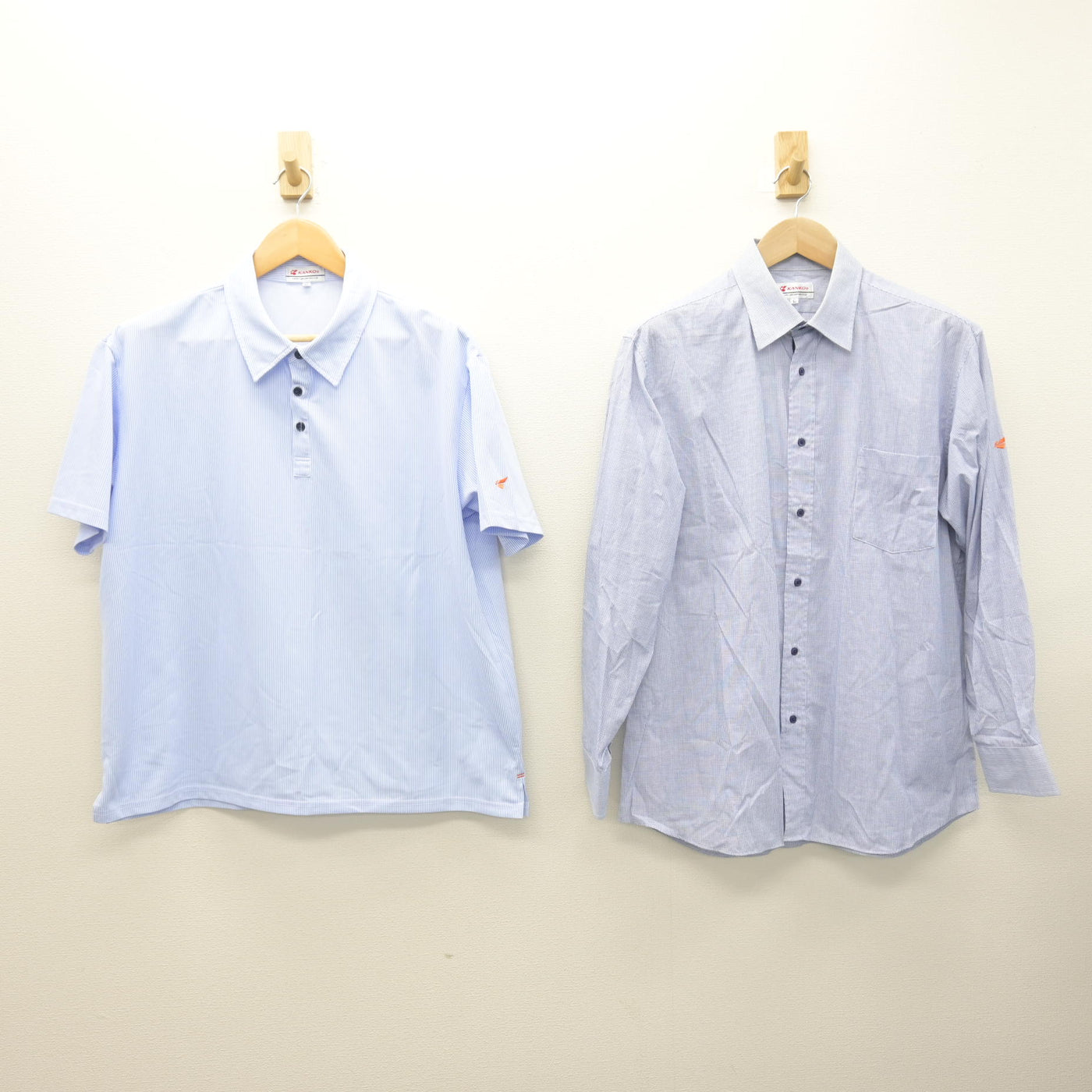 【中古】北海道 北海道科学大学高等学校 男子制服 2点 (シャツ・シャツ) sf121584