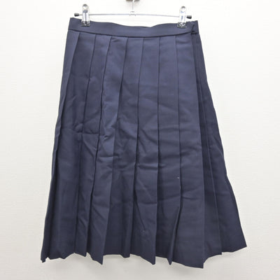 【中古】高知県 高知中央高等学校 女子制服 3点 (ブレザー・ニットベスト・スカート) sf121585