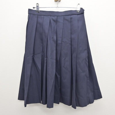 【中古】高知県 高知中央高等学校 女子制服 3点 (ニットベスト・シャツ・スカート) sf121586