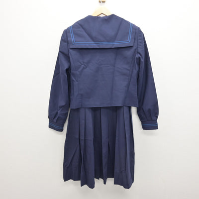 【中古】千葉県 小金北中学校 女子制服 3点 (セーラー服・ジャンパースカート) sf121590