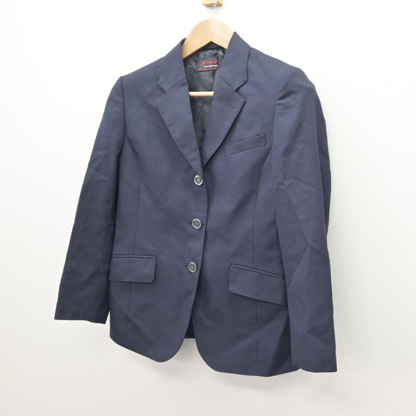 【中古】福岡県 北九州市内中学標準服 女子制服 1点 (ブレザー) sf121628