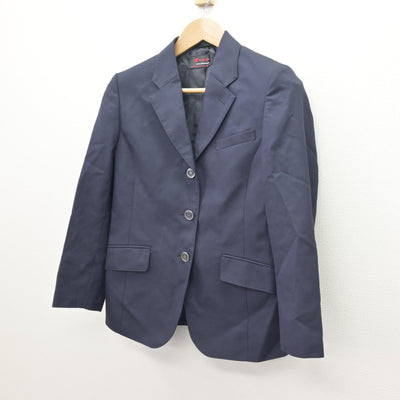 【中古】福岡県 北九州市内中学標準服 女子制服 1点 (ブレザー) sf121628