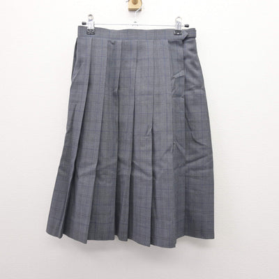 【中古】東京都 松江第四中学校 女子制服 4点 (ブレザー・ニット・スカート) sf121634